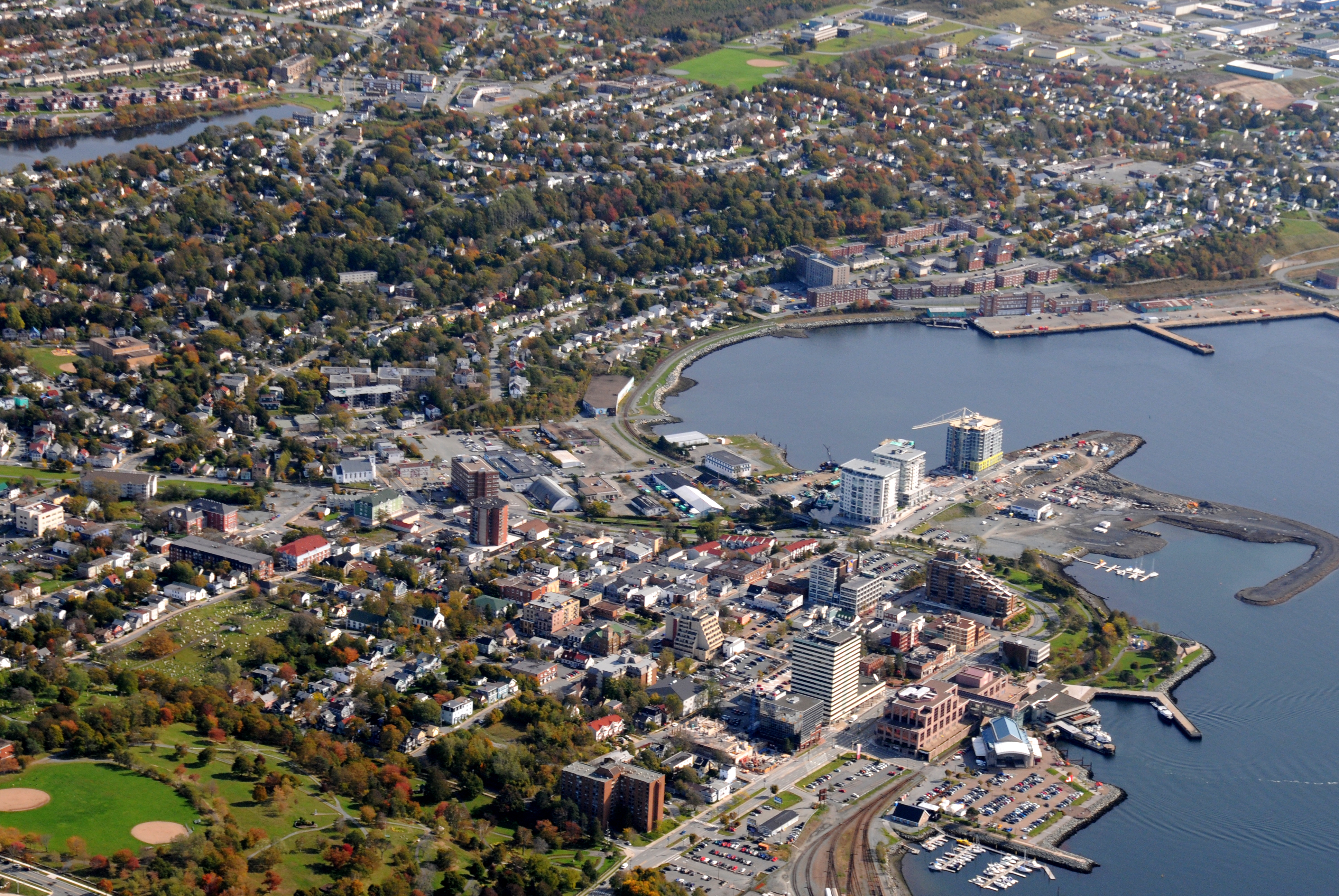 Aerial Image of Downtown Dartmouth